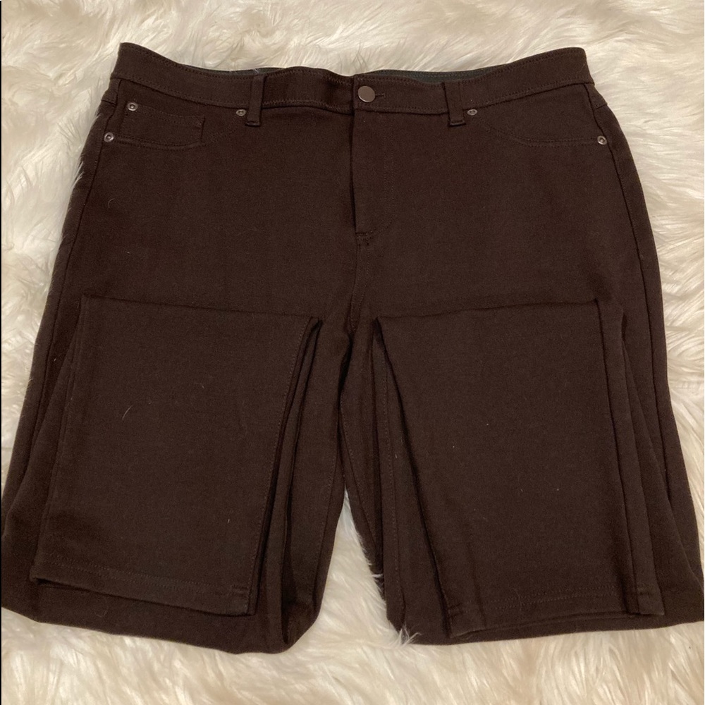 Chico’s Brown Stretch Pants Size 2.5 Regular